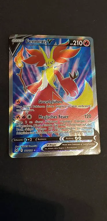 Pokemon karte Fennexis V