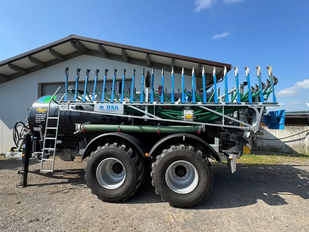 Pumfass 12"500 l inkl. 12 m BOMECH Schleppschuh