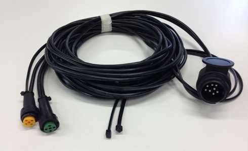 Lichtkabel Kabelsatz Beleuchtungssatz Anhängerkabel 5m / 13