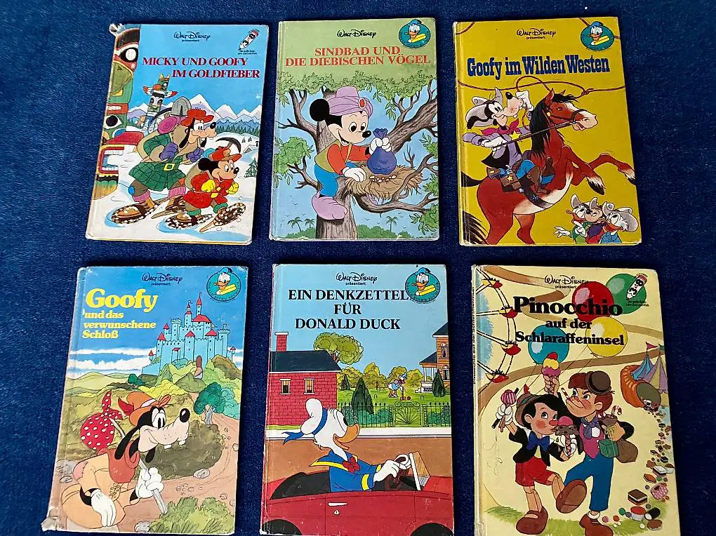 Walt Disney Kiinderbücher Comics 1980