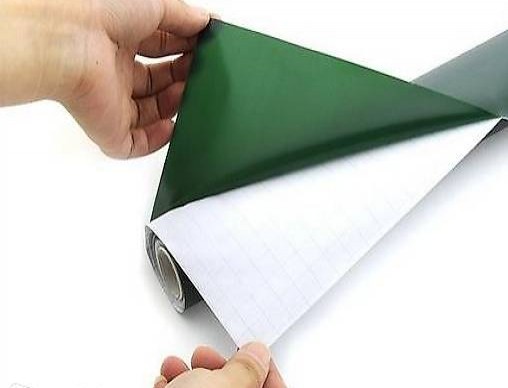 Wandtafelfolie Grün Green mit Kreide Chalkboard