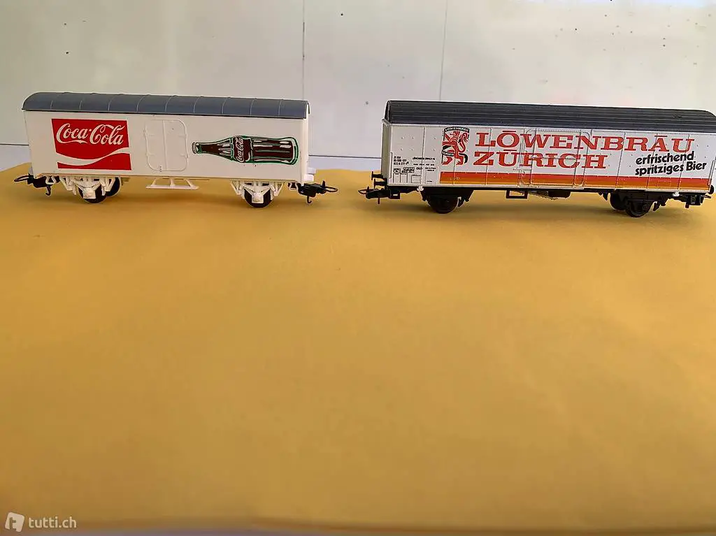 Lima Cola- und Löwenbräuwagen Ho