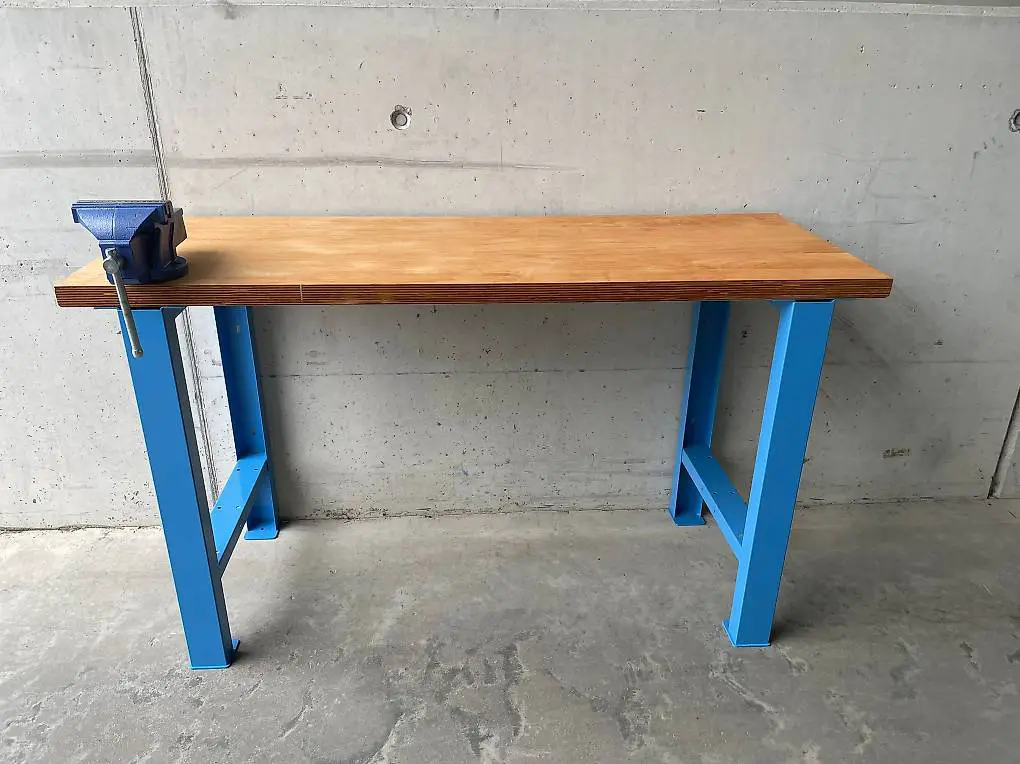 Werkbank Arbeitstisch Bank Packtisch 150x75x4