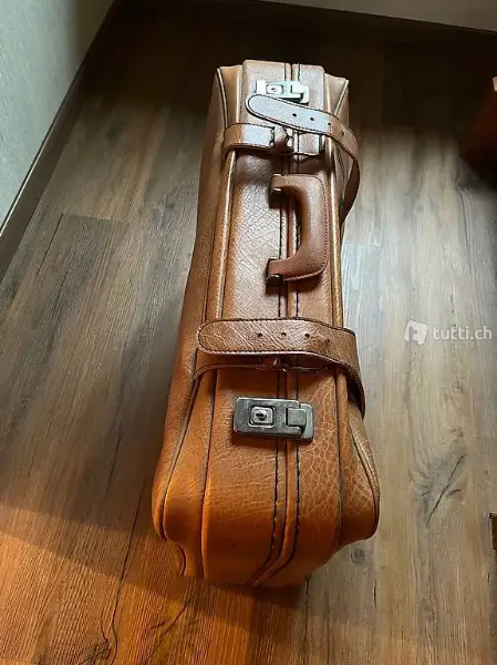 Retro Vintage Koffer antik braun