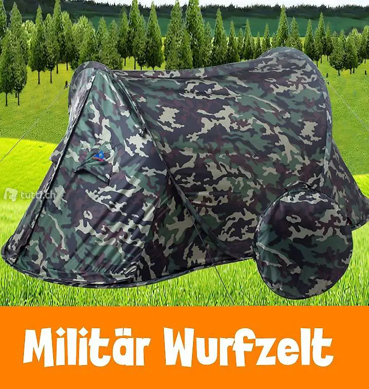 Camouflage Militär Wurf Zelt Wurfzelt Pop Up Zelt Camping