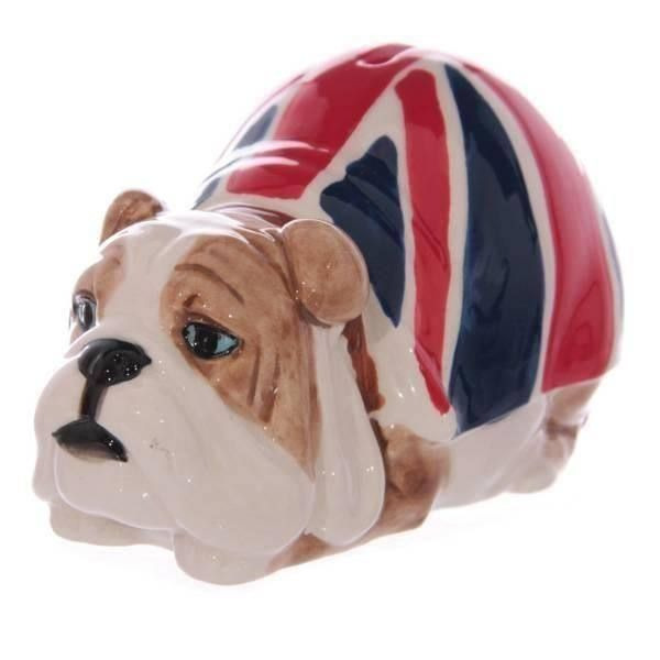 Spardose-Britische Bulldogge-Union Jack