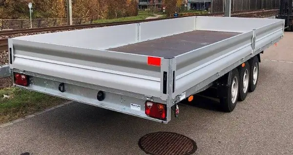  Jumbo Tridem 3-Achsig Tridemanhänger 3,5 to Vezeko 6.60m