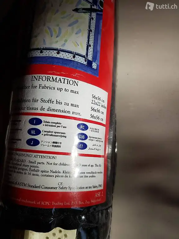 Seidenmalrahmen 56x56