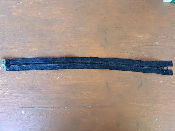 fermeture éclaire noire riri