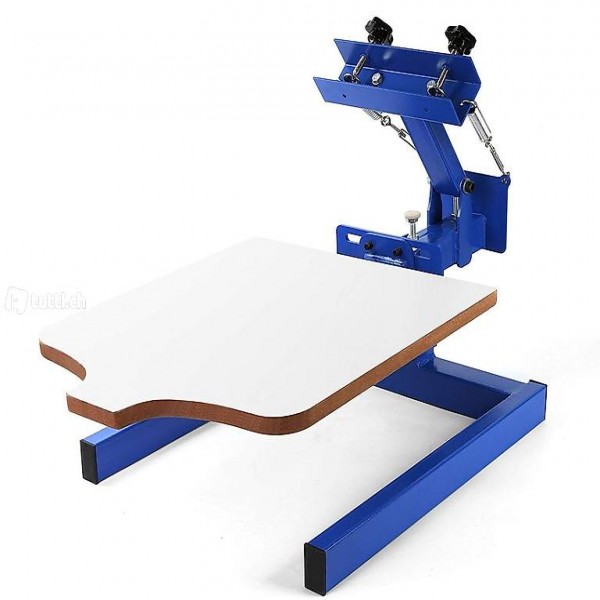  55 x 45 cm Siebdruckmaschine 1 Farbe 1 Station