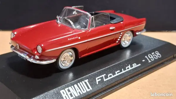 Renault Floride (Caravelle) Cabriolet 1959-1968 bordeaux