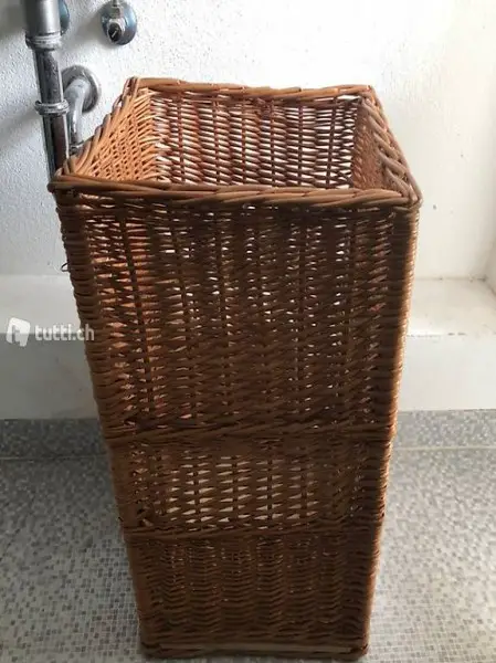 Weidewäschekorb Hoch