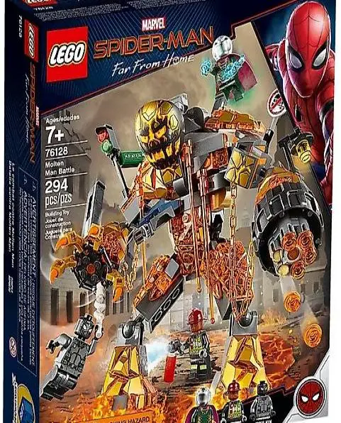 Lego Super Heroes Molten Man Battle 76128 Neu ungeöffnet