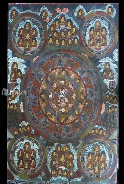 Thanga aus Tibet um 18 ,19 Jh