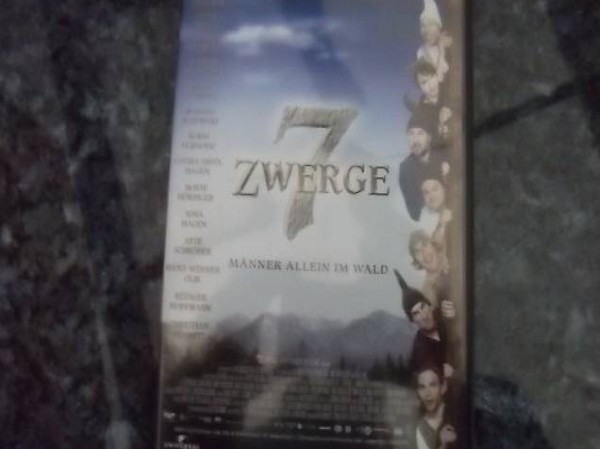 DVD 7 Zwerge Männer allein im Wald