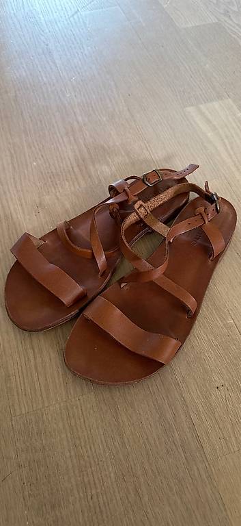 Ledersandalen