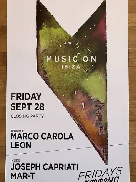 MUSIC ON + COCOON Special posters 2012 (LIMITED EDITION)