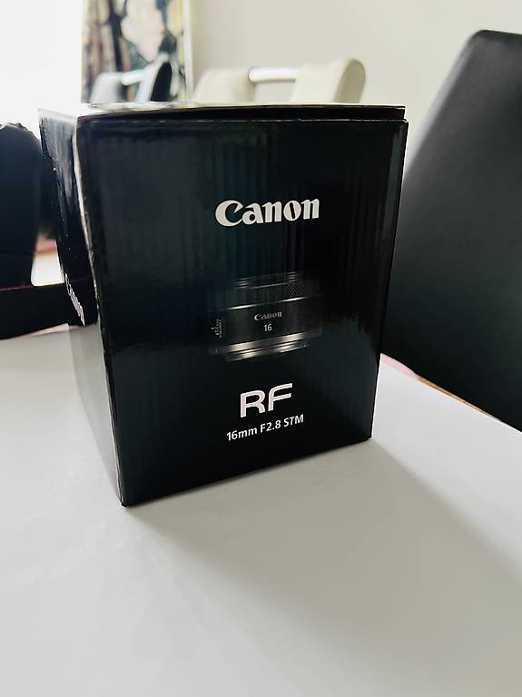 Objekt Canon RF 16mm neue ungeöffnet