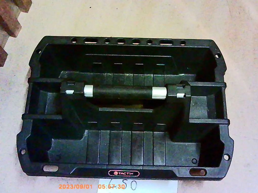 Schwarze Werkzeugkiste