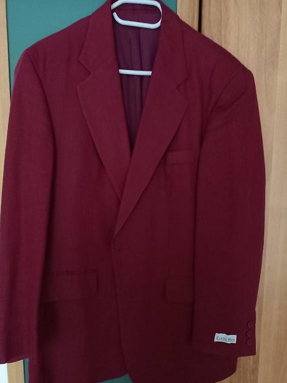 Blazer für Herren Dunkel Bordeaux