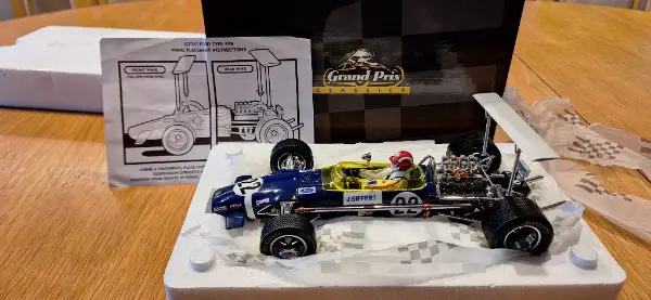 Lotus 49B Jo Siffert Winner F1 GP England 1968 Exoto 1:18