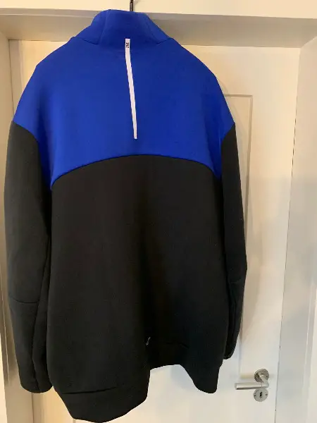 Adidas ZNE Trainer Jacke Blau Schwarz Grösse 2 LX aeroready