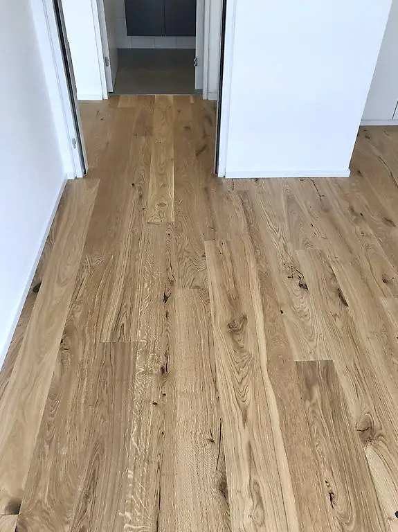 Parkett Landhausdiele190 Eiche Rustikal lackiert AUSVERKAUF