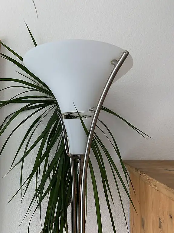 Steh Leseleuchte Glas