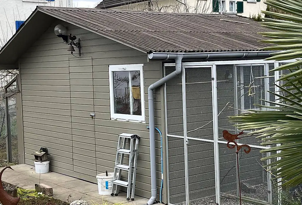 Kleintierhaus - Elementbau (massiv 2019)