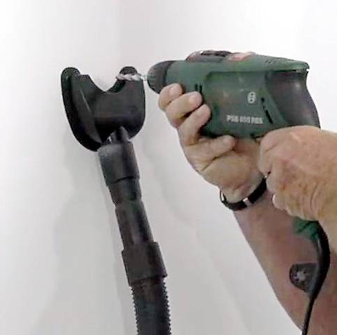 Staubsauger-Aufsatz: Löcher bohren ohne Dreck