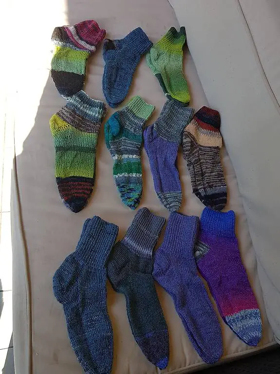 Erwachsenen Socken self made