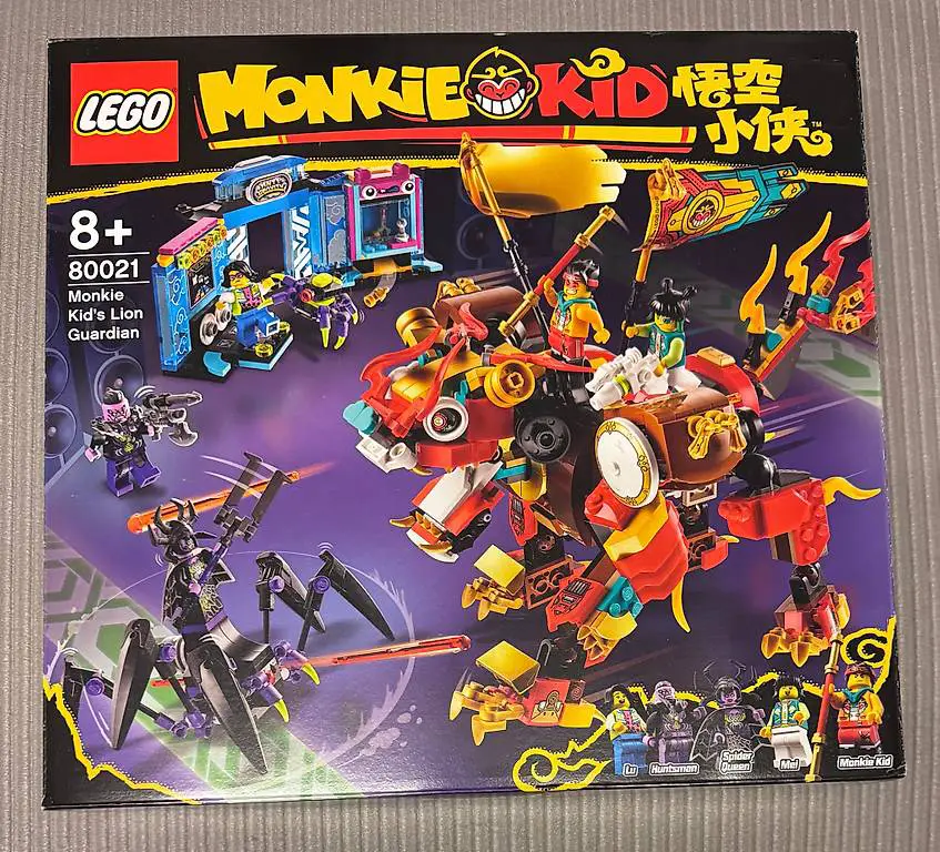 Lego Monkie Kid 80021 Monkie Kids Löwenwächter NEUOVP