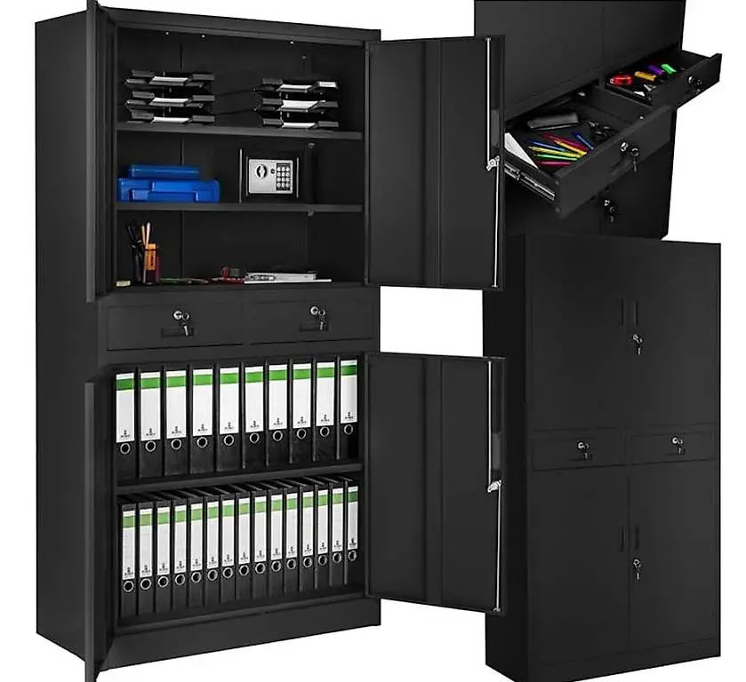 Aktenschank in Schwarz