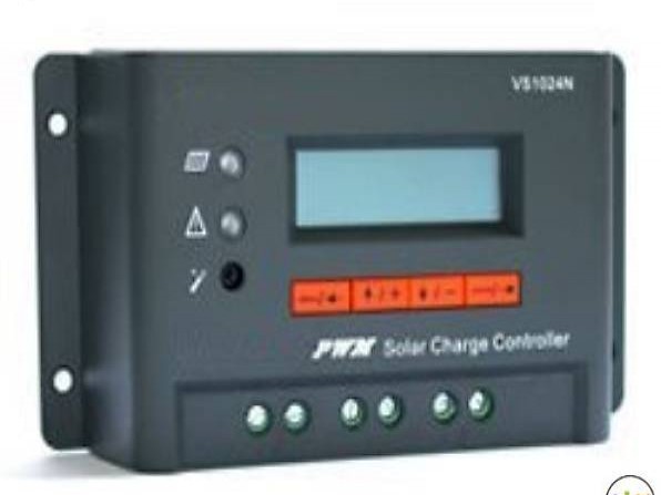  Solar Laderegler LCD 12V/24V 10/10A mit Lastabwurf