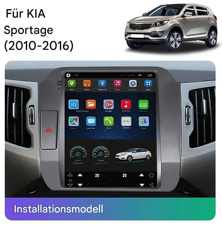 Top Kia Sportage 3 (2010"2016) Multimedia-System Autoraudio