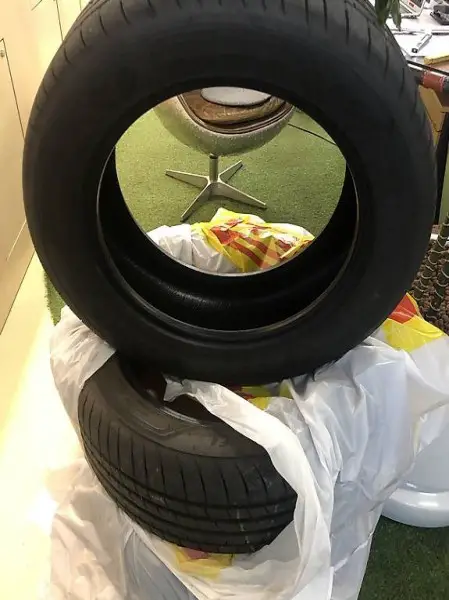 4 SOMMERREIFEN: GOOD YEAR EAGEL 225.55.R17. 101W. SOMMER.