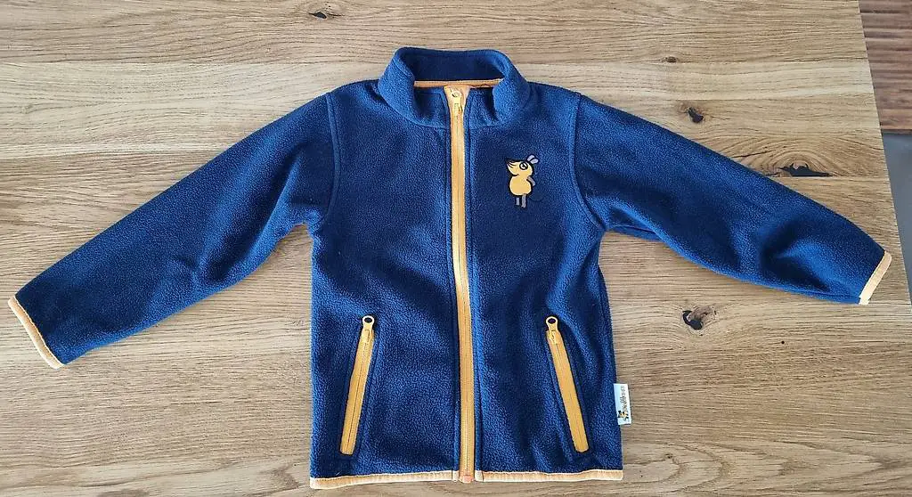 Fleece Jacke Playshoes "Maus" Grösse 104, gebraucht