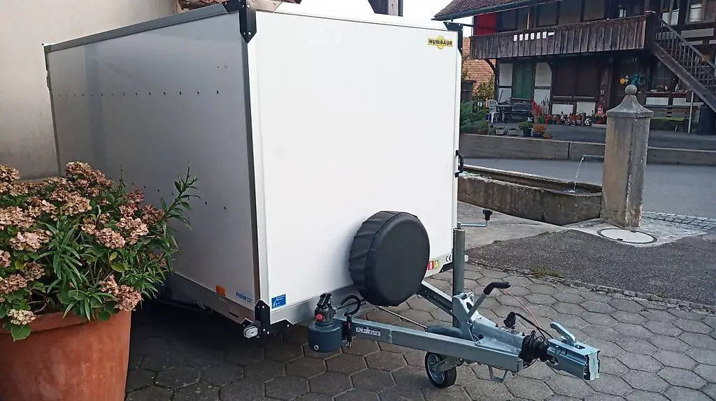 Kofferanhänger absenkbar, HUMBAUR HK 1015