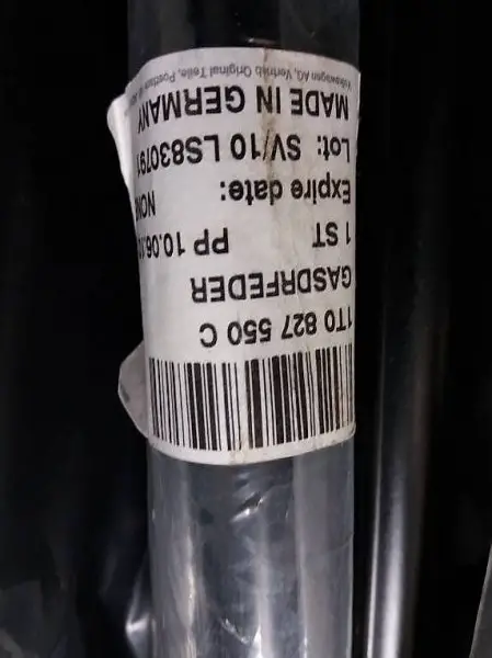 Golf Heckklappendaempfer neu