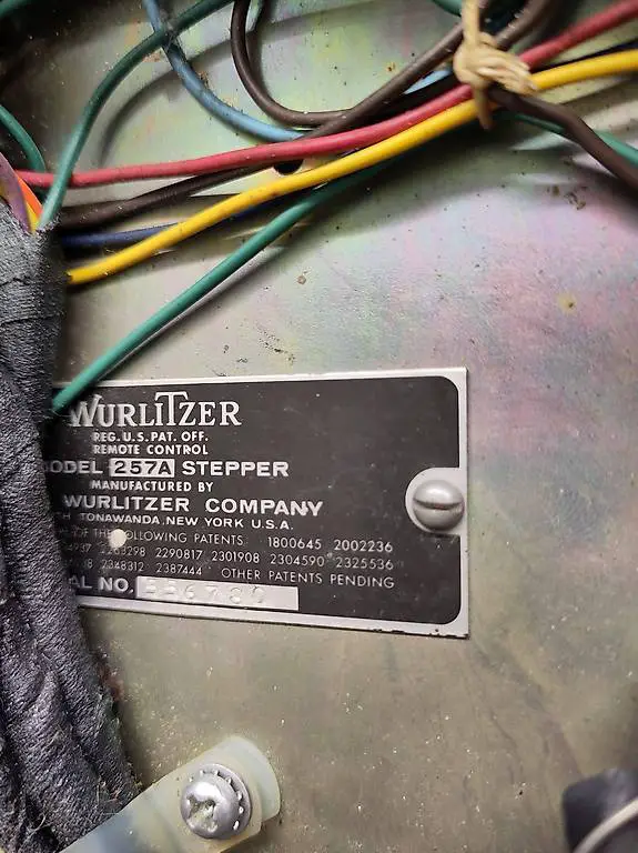 Jukebox / Musikbox Wurlitzer Stepper