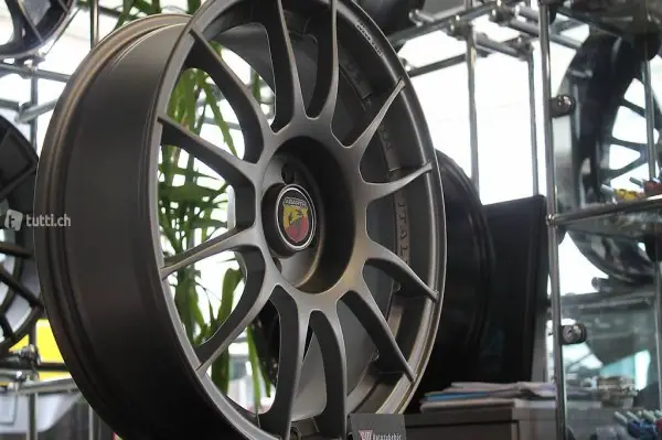  Fiat 500 Abarth Xtreme Light Felgen Anthrazit 17 Zoll Satz