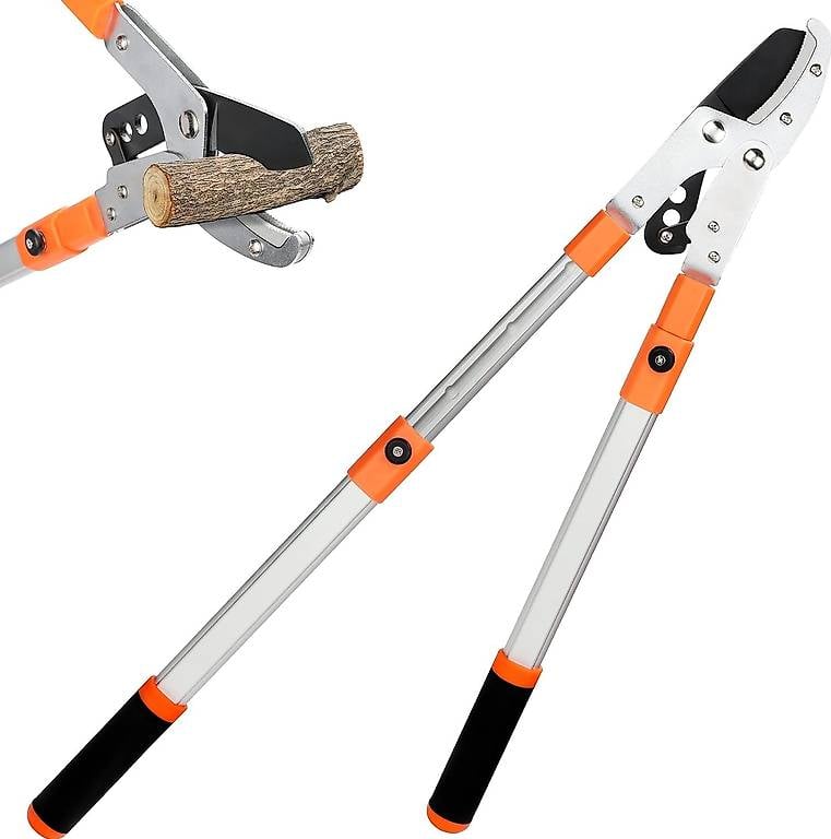 Kurtzy Hochleistungs Baumschere Teleskop Amboss Astschere 67