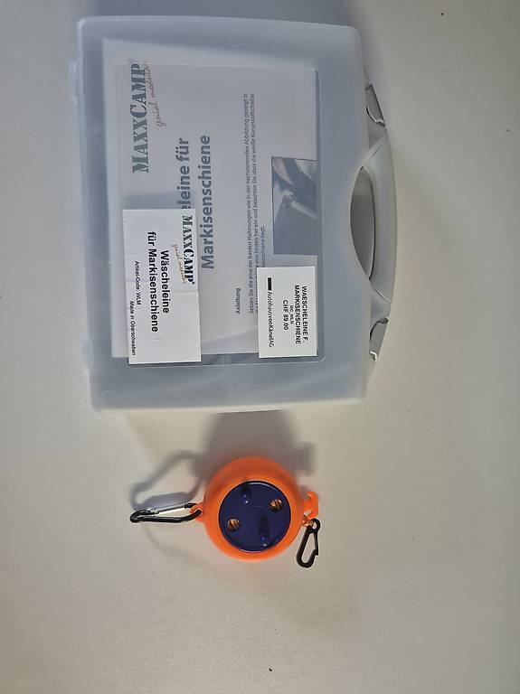 Wäscheleine für Markisenschiene zu Camping California