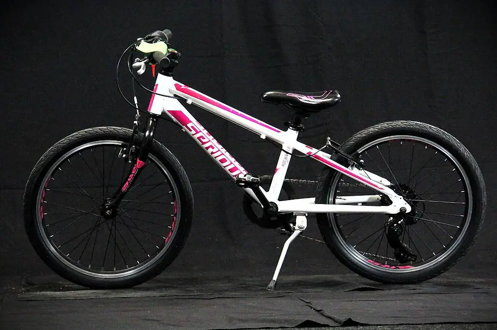 Schönes Mädchenfahrrad SERIOUS, 24cm B25/100