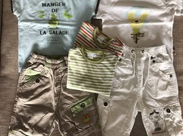 ABBIGLIAMENTO BIMBO 1 ANNO