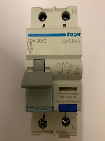 hager ADA906 6A (30mA) (neuer Preis)