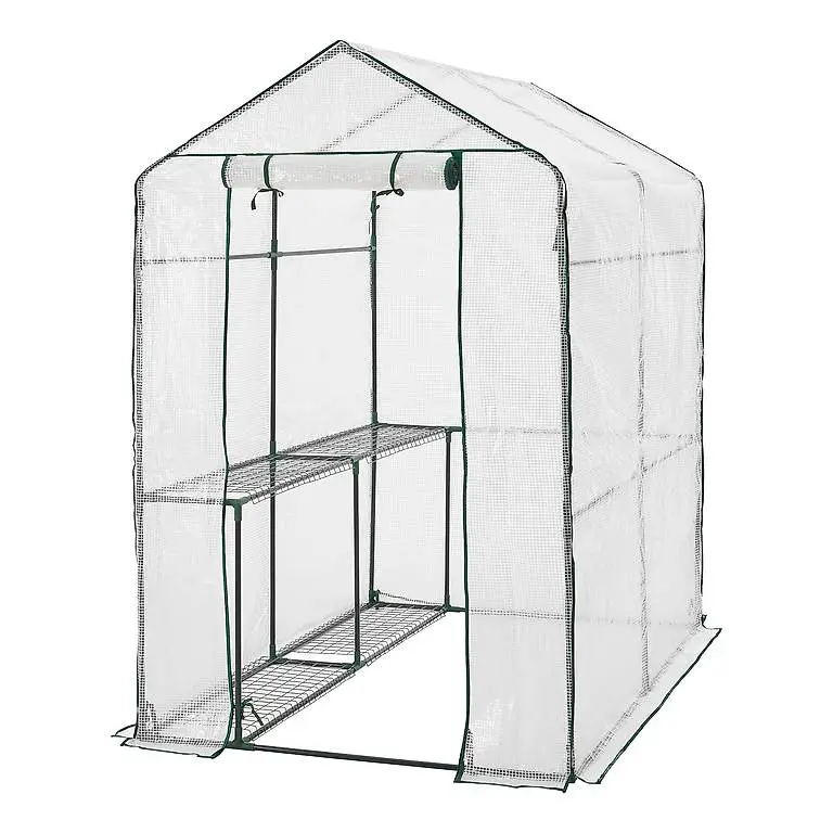  Gewächshaus Oosterhout mit Ablagen