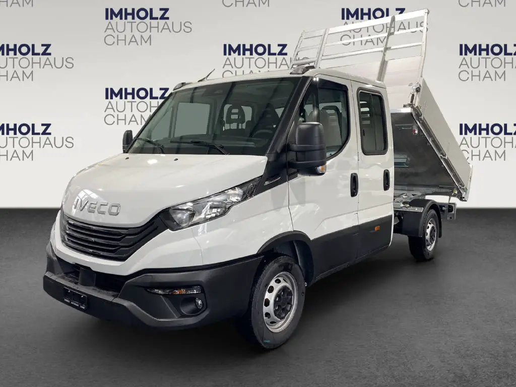 IVECO, Daily 35 S 16 A8 D-Kab. 3450 FABA Kipper, 3-Seitenkipper