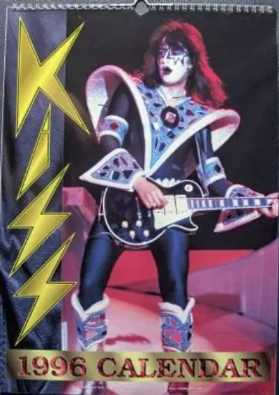 Calendrier : KISS 1996 CALENDAR