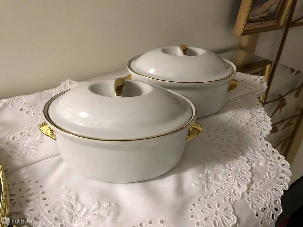 2 Porzellanschüsseln Langenthal